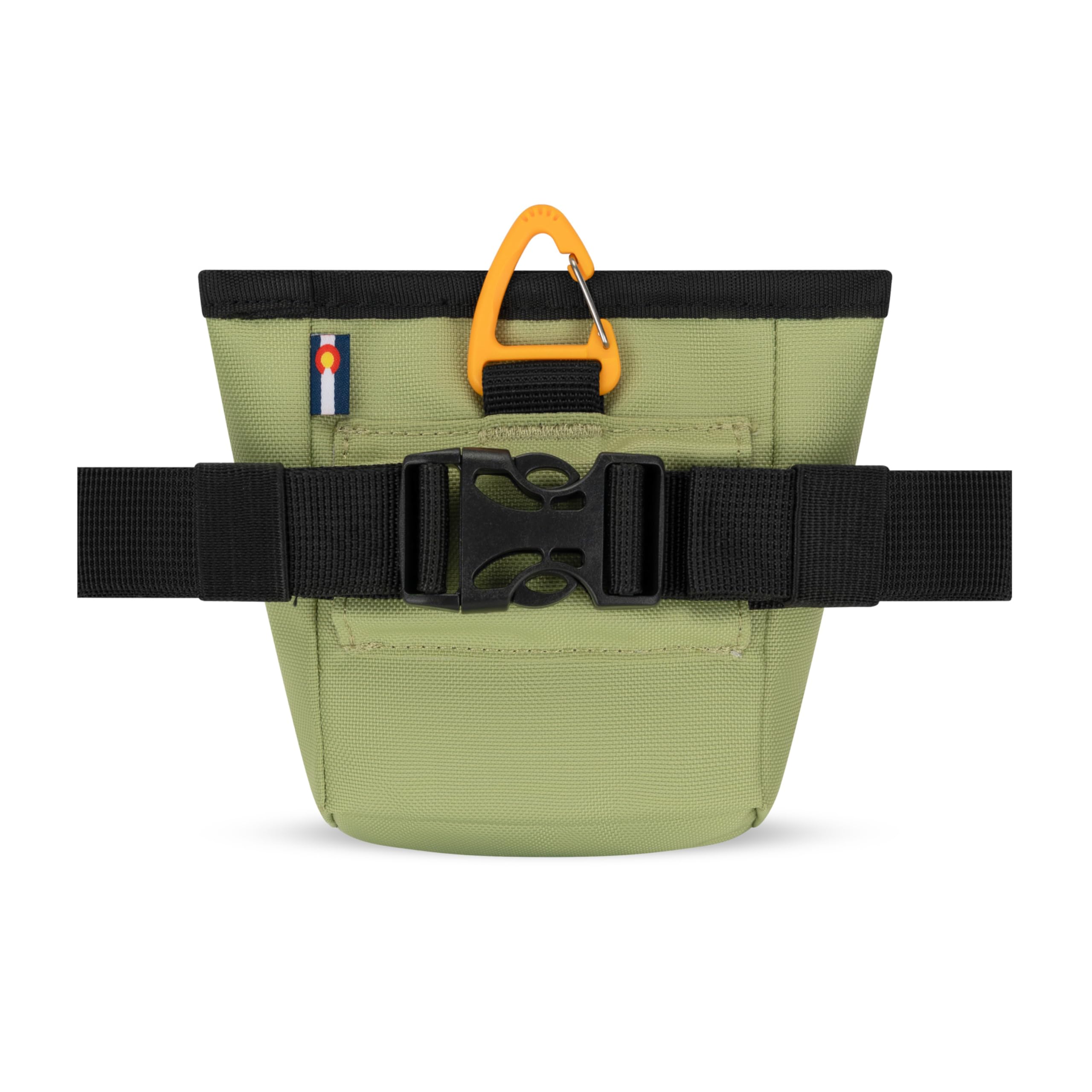OllyDog Goodie Treat Bag made from water-resistant fabric keeps rewards dry.