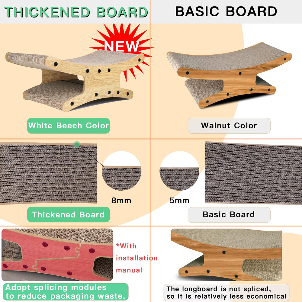 Olurrsia eco-friendly cardboard scratchpad with non-toxic adhesives.