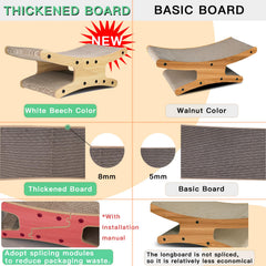Olurrsia eco-friendly cardboard scratchpad with non-toxic adhesives.