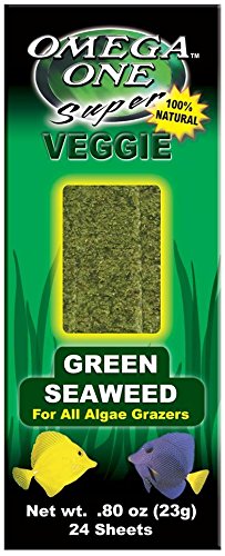 Omega One Brown Seaweed Treat box delivers savory greens for omnivores as a tasty snack