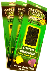 Omega One seaweed packaging with resealable bag for freshness