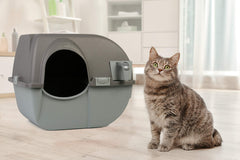Omega Paw Roll 'n Clean rolling action shows fast self-cleaning in seconds.