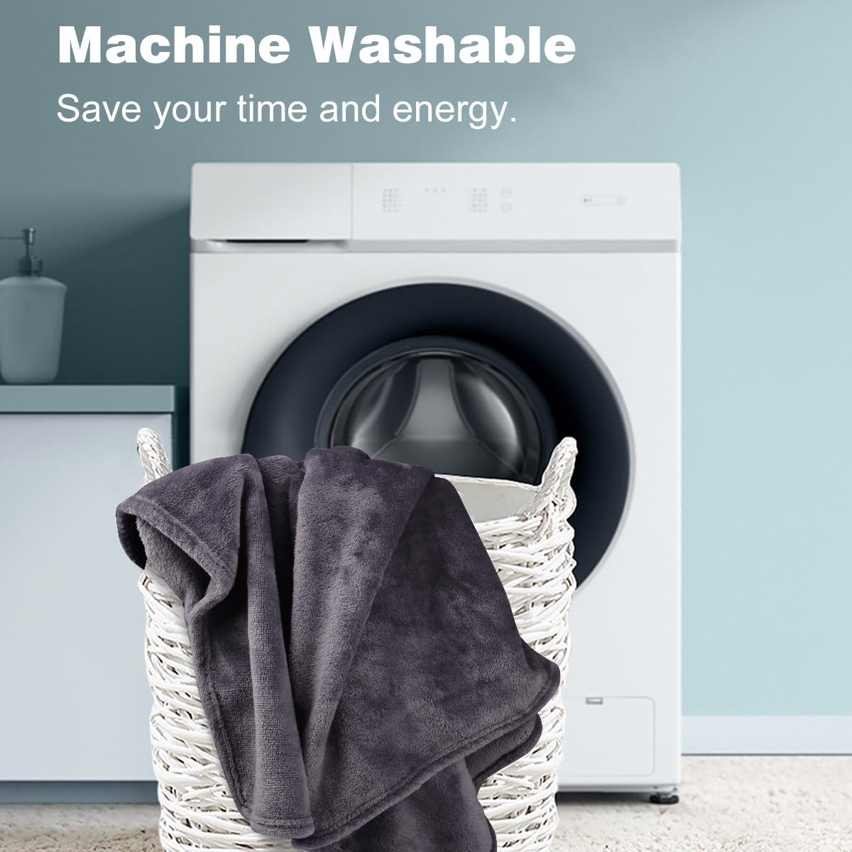 Onarway machine-washable blanket, easy care after messy adventures