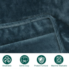Onarway four-pack blanket set, versatile for bed, sofa, car