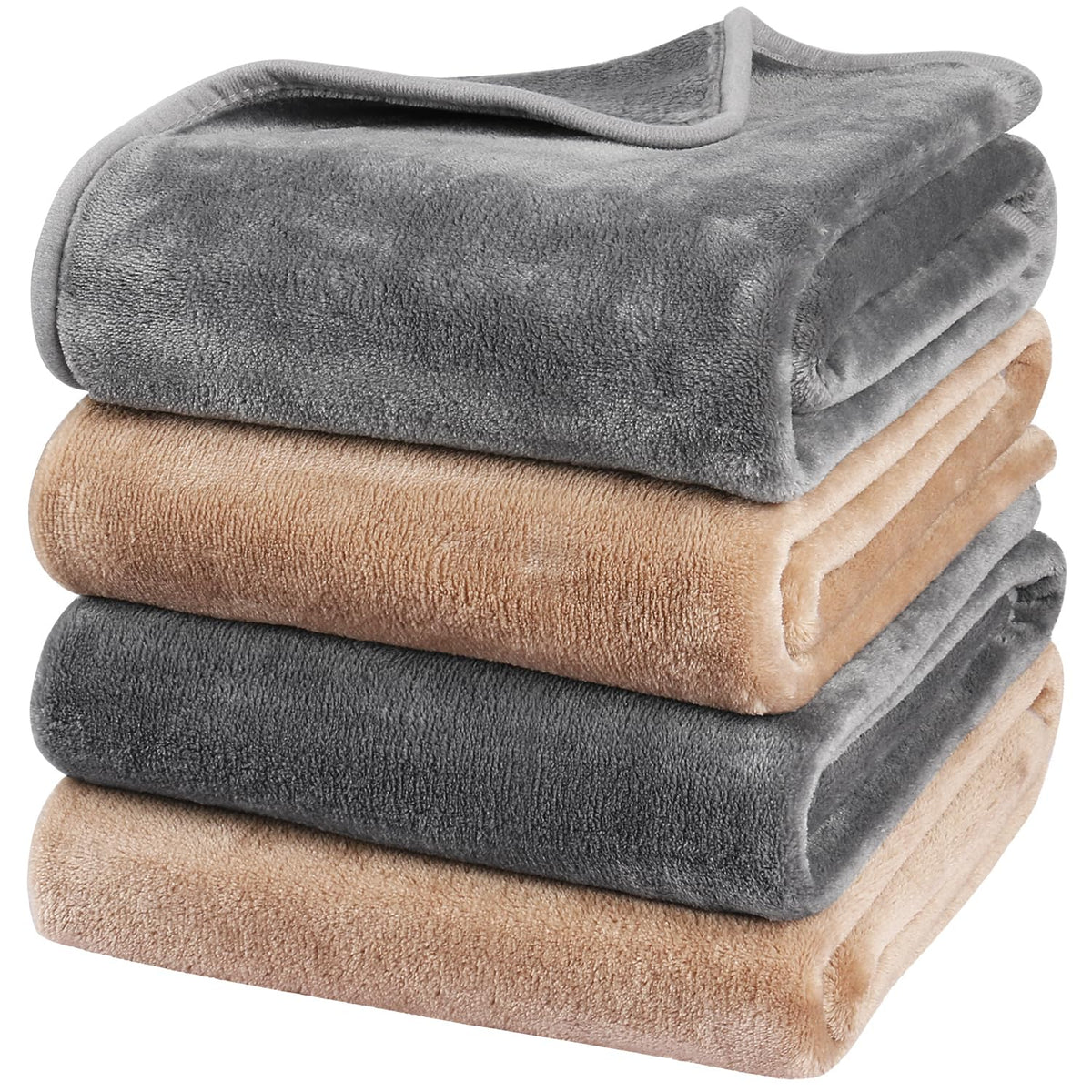 Onarway dog blanket in plush soft texture for cozy naps on the sofa.