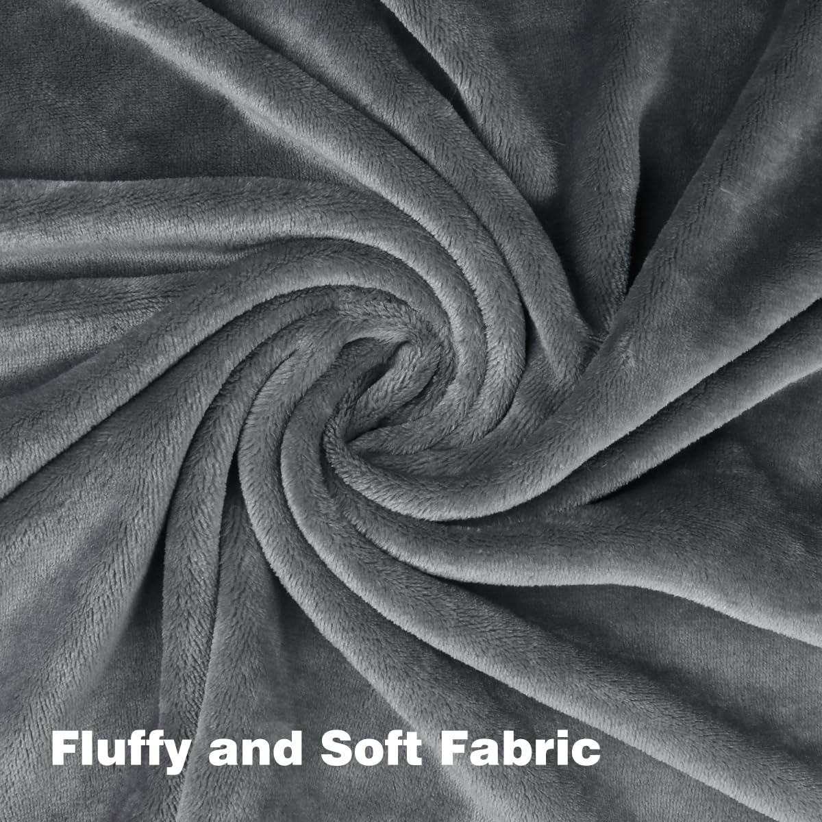 Travel-friendly blanket folds compactly for easy packing during trips