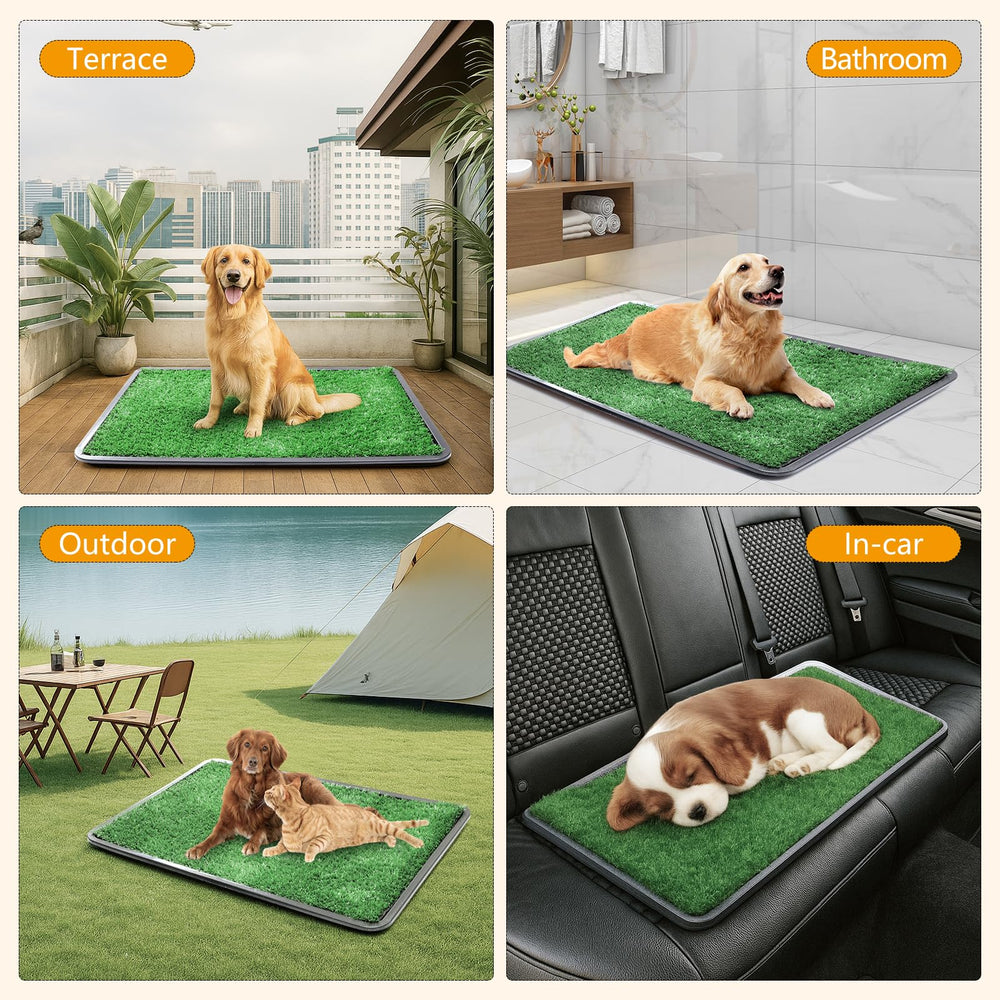 ondware 2-pack replacement grass pads for quick swaps during cleaning
