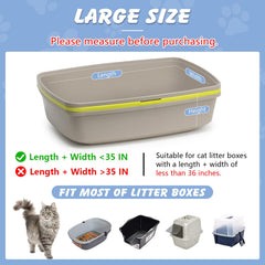 Ondware 3mil heavy-duty liner with drawstring offers secure sealing.