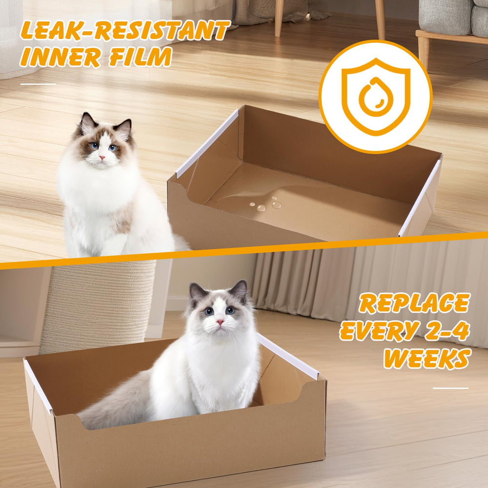 Ondware 4-pack litter box set displayed for multi-cat homes