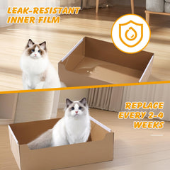 Ondware 4-pack litter box set displayed for multi-cat homes