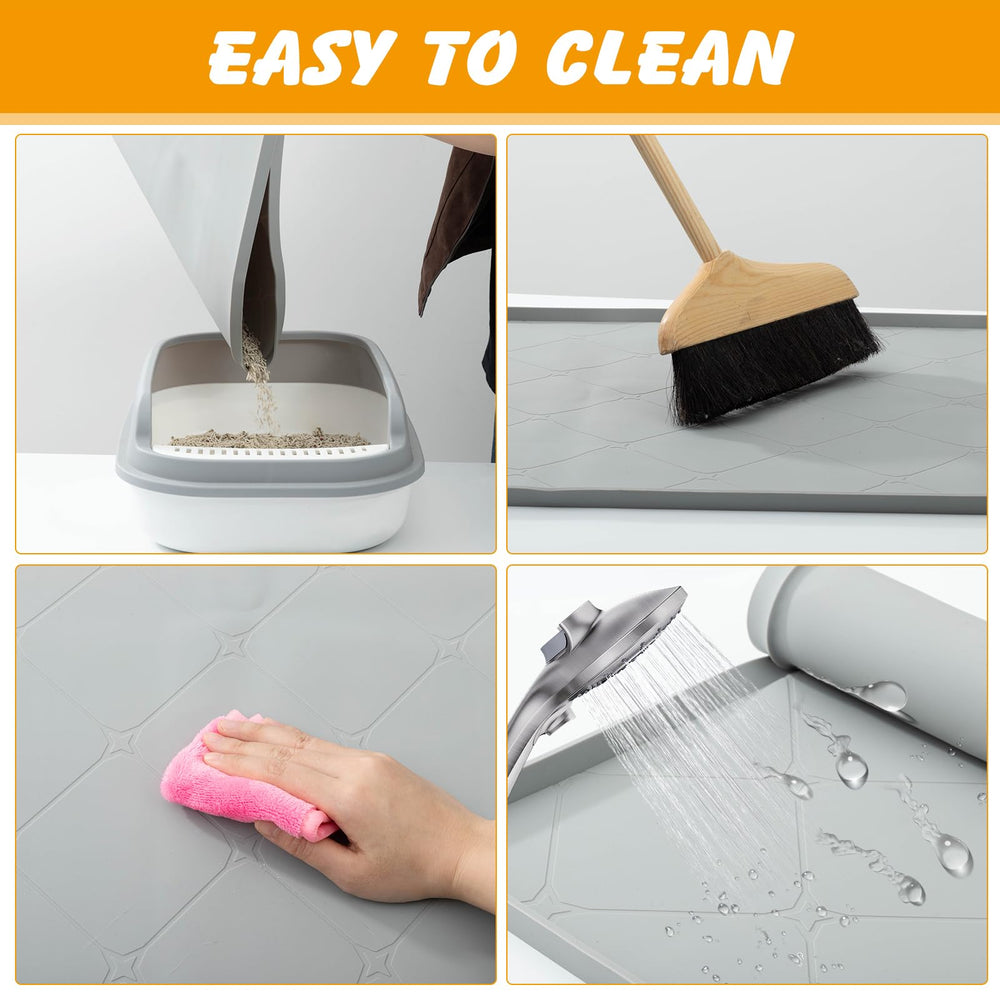 Ondware multifunctional mat fits under feeding bowls or can serve as a resting pad.
