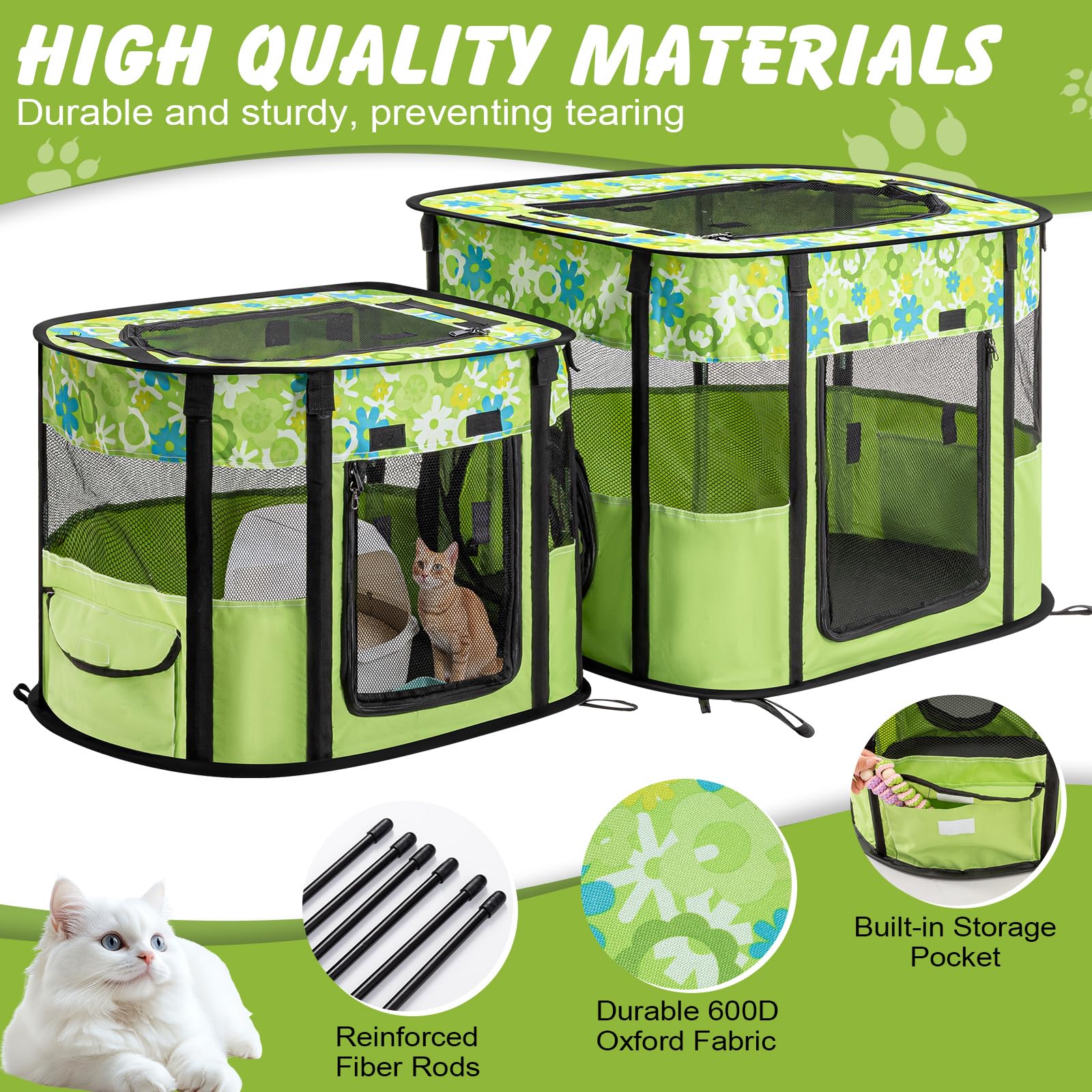 Ondware top-opening design enables easy cleaning of the litter box.
