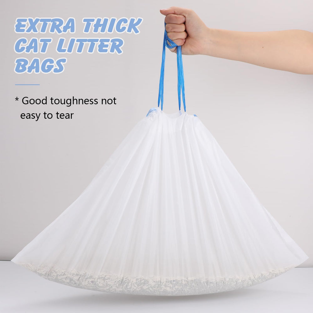 Ondware liner with pulling rope enables quick, secure disposal.