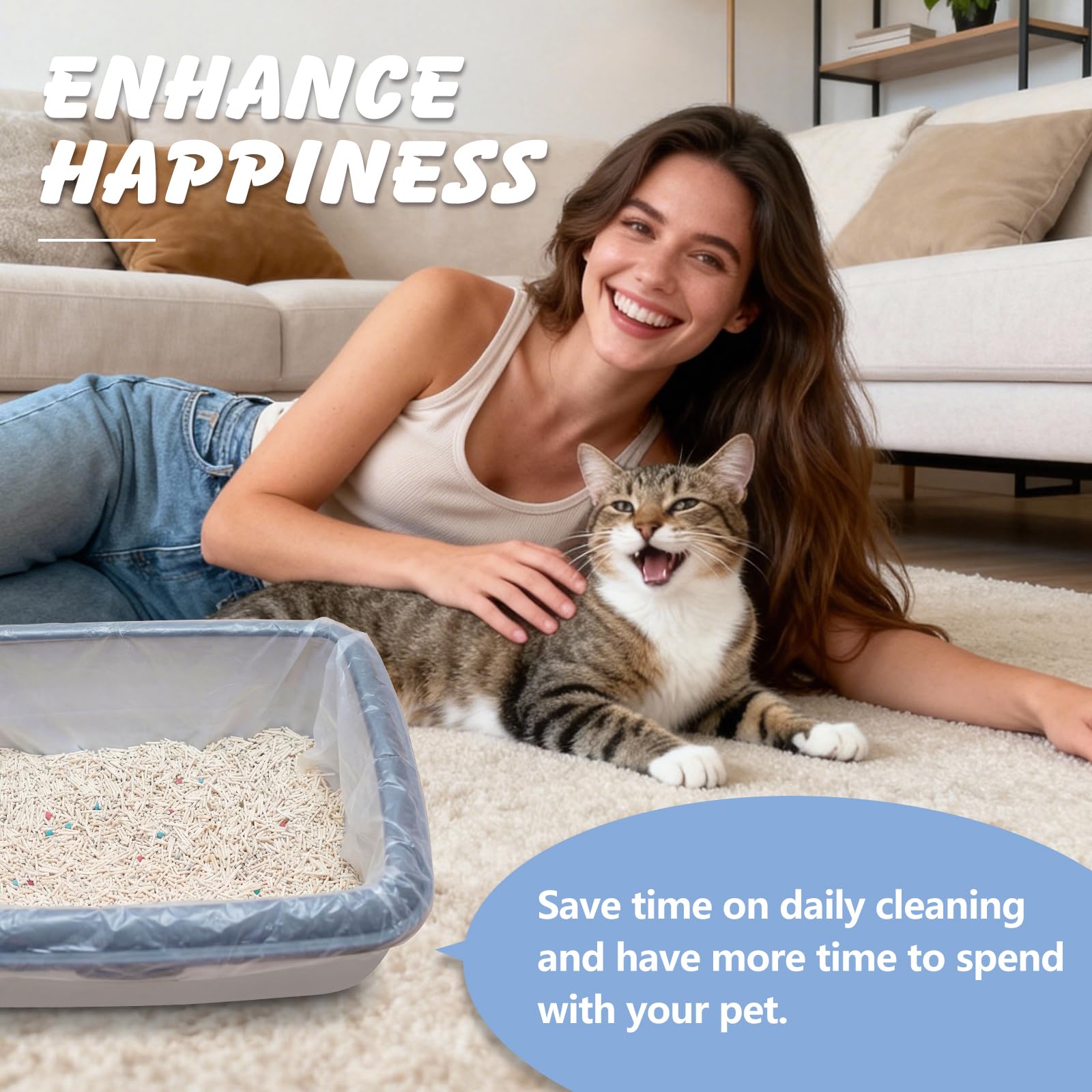 Ondware three-roll pack provides a long-lasting litter management solution.