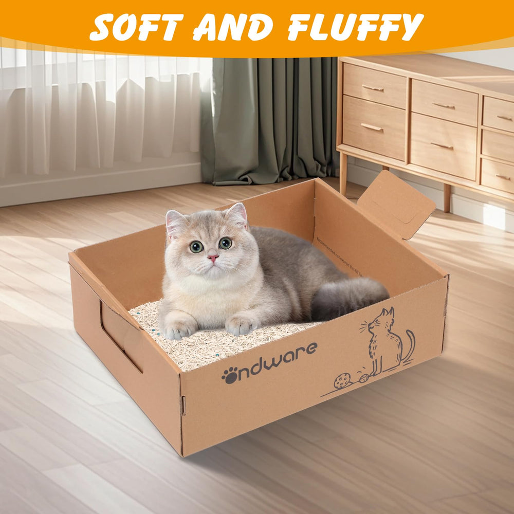 Ondware travel-ready litter box, ideal for trips and on-the-go use.