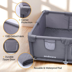 Stable design with suction cups keeps the box secure.