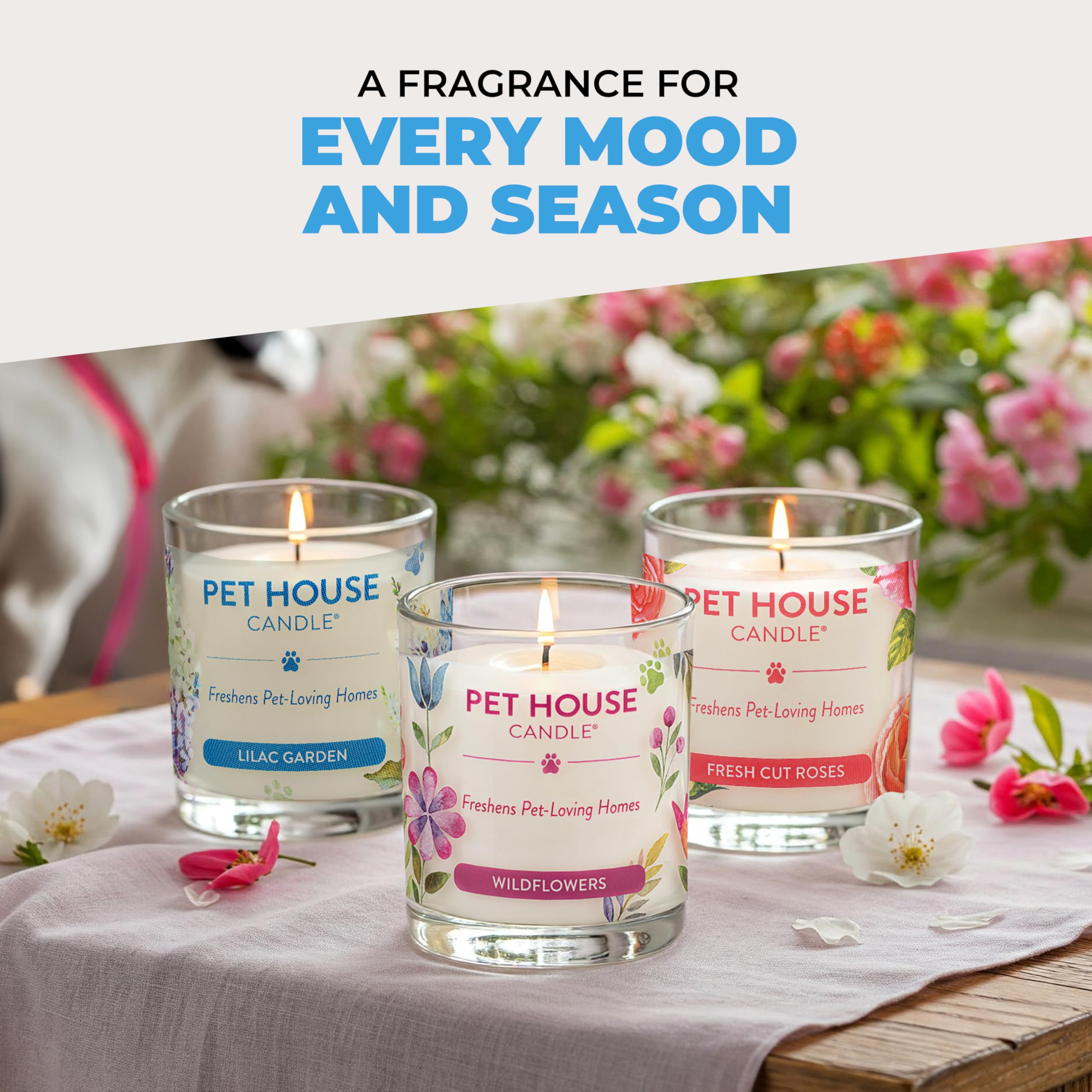 Up to 60 hours of burn time for extended freshness