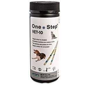 One Step pet urine test strips support vet-friendly quick screening