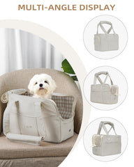 ONECUTE dog carrier featuring internal safety rope to prevent escapes