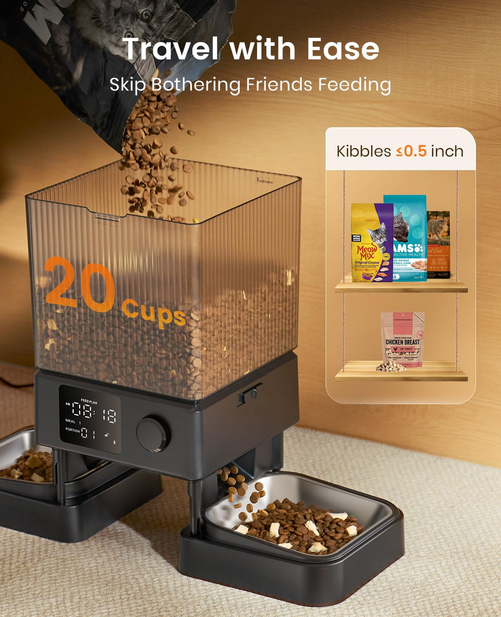 oneisall 10-second audio message plays before meals.