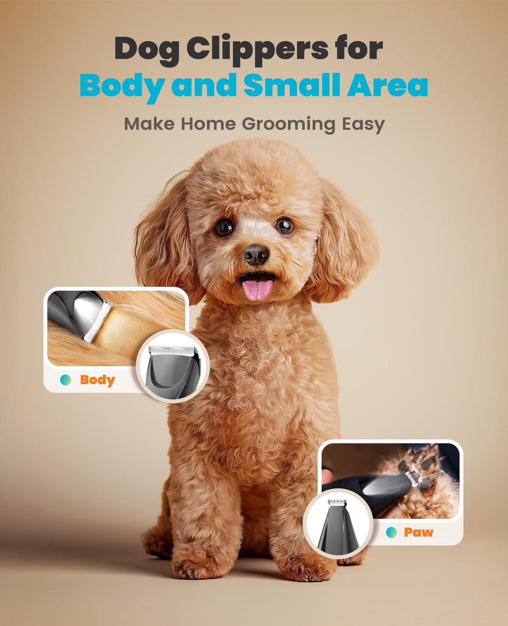 Oneisall 2000mAh battery keeps grooming sessions going longer.