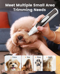 oneisall 6500rpm motor delivers fast, gentle trims for small pets