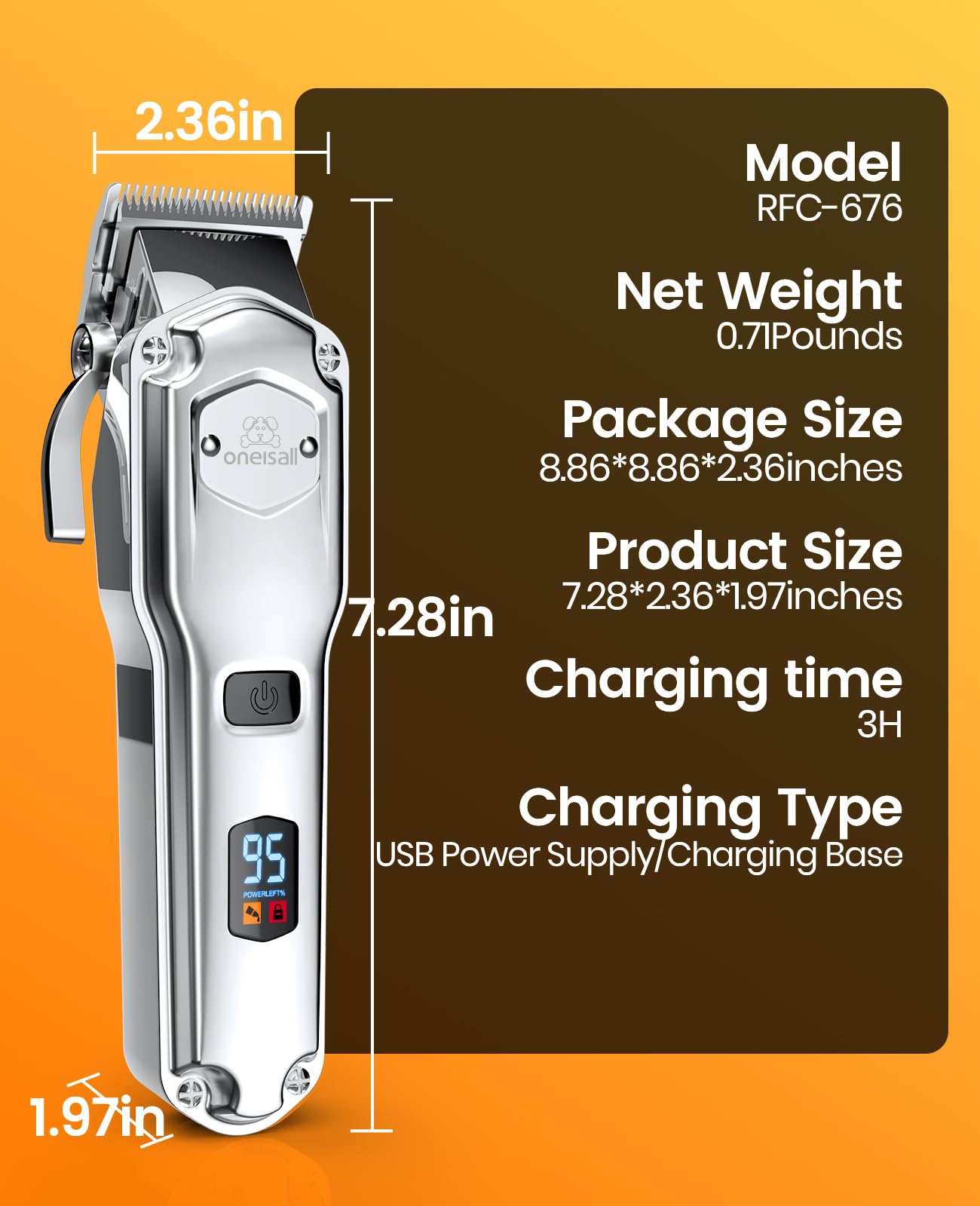 Oneisall 676pro 2-year warranty and reliable after-sales support.