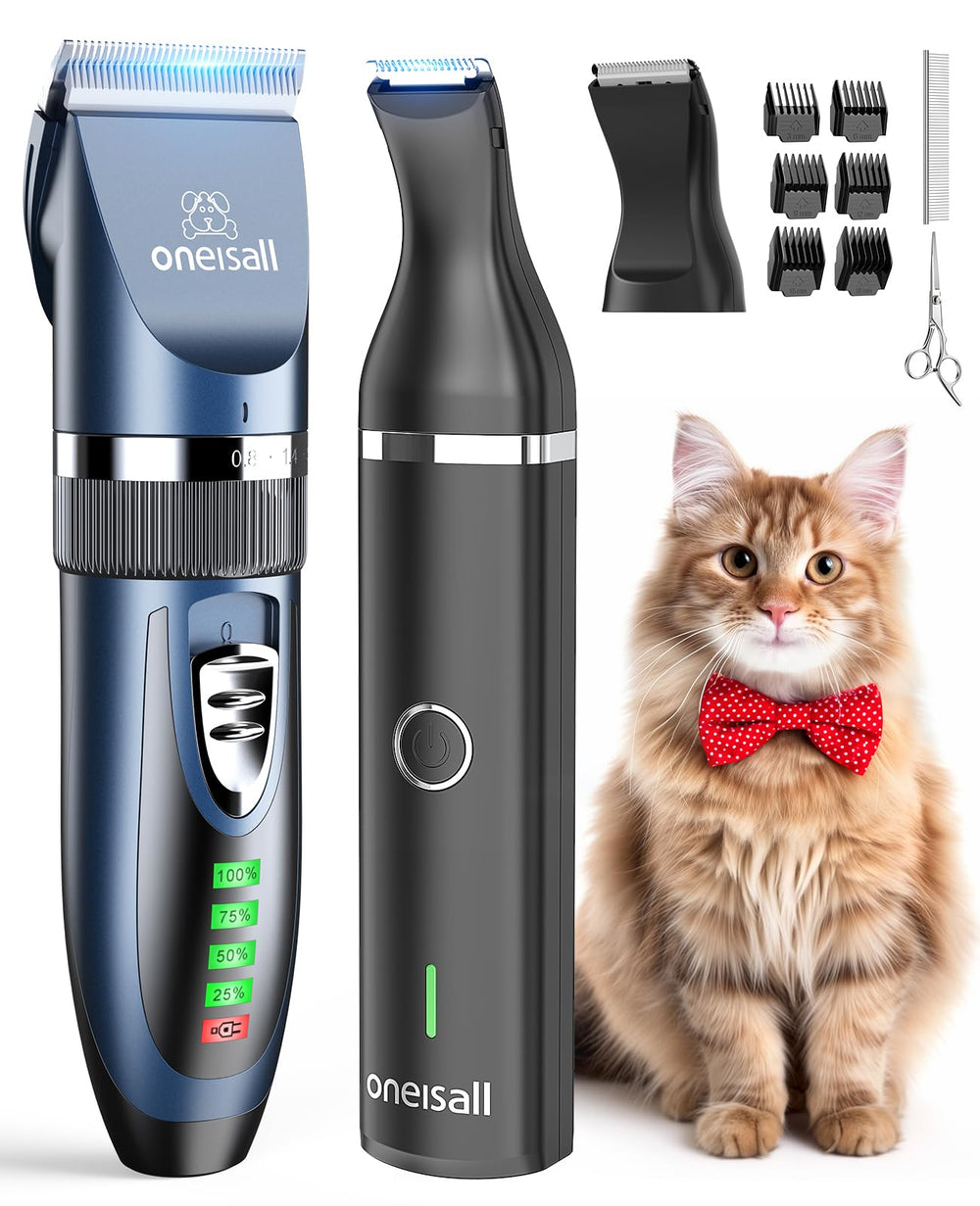 oneisall cat clippers body grooming for smooth long coats