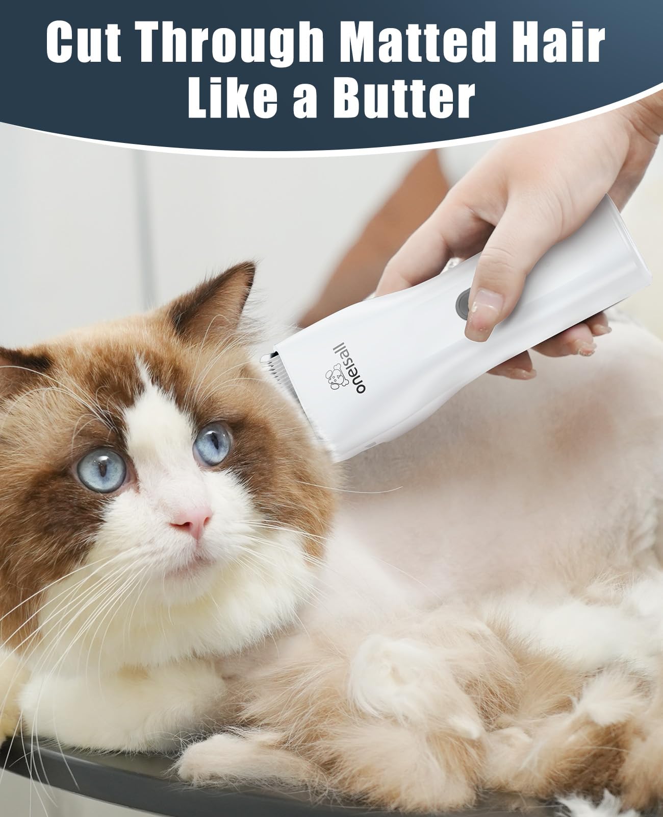 Oneisall cordless design offers flexible grooming anywhere, with single-button operation.