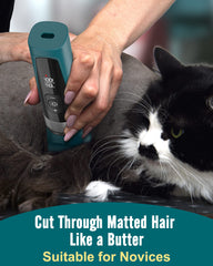 oneisall cat clippers with quiet operation for nervous cats