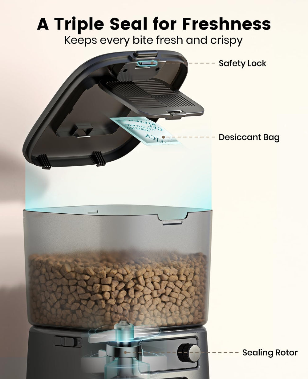 oneisall cat feeder sharing control enables family app access