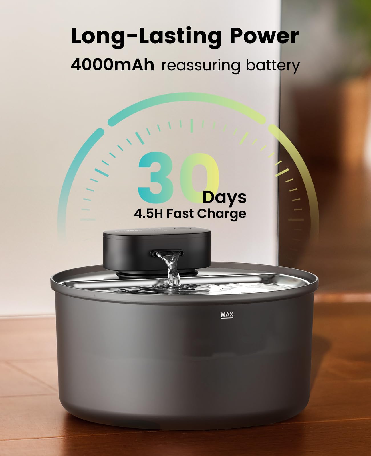 oneisall cat water fountain quiet operation supports restful nights