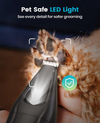 Oneisall cordless dog grooming kit 2-in-1 for versatile home grooming.