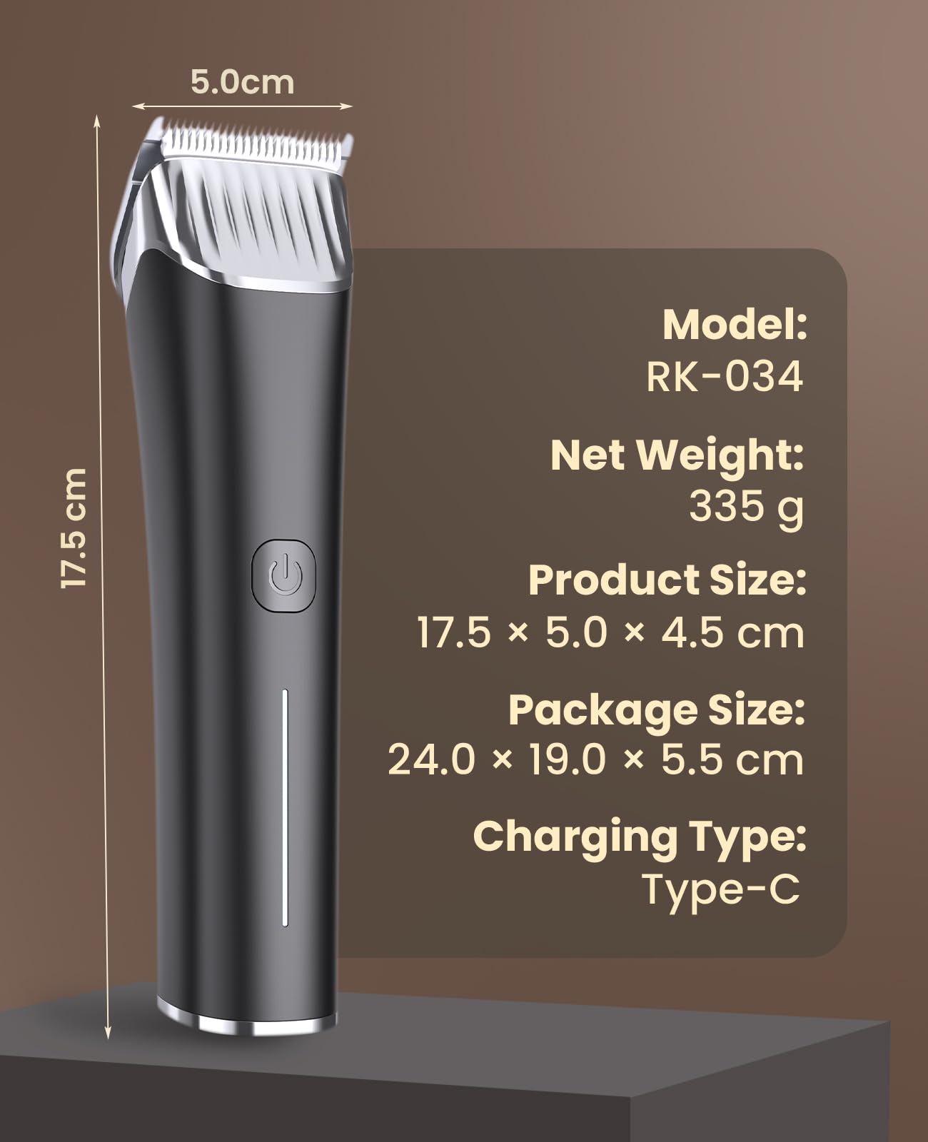 Oneisall cordless grooming kit for precise finishing