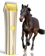 Oneisall cordless horse clippers front view for smooth grooming on thick coats
