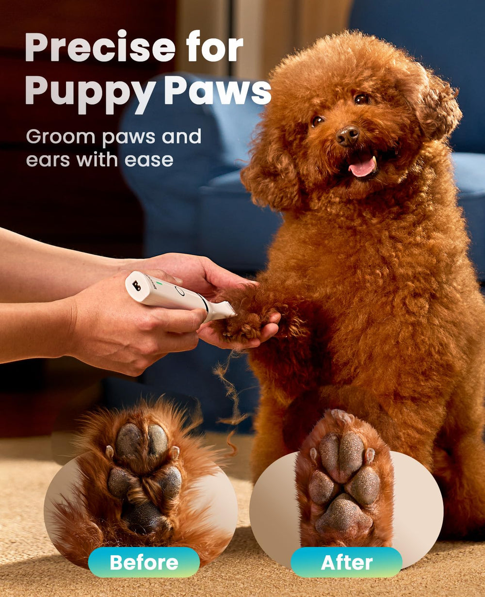 oneisall dog clippers ear trim close-up gentle care