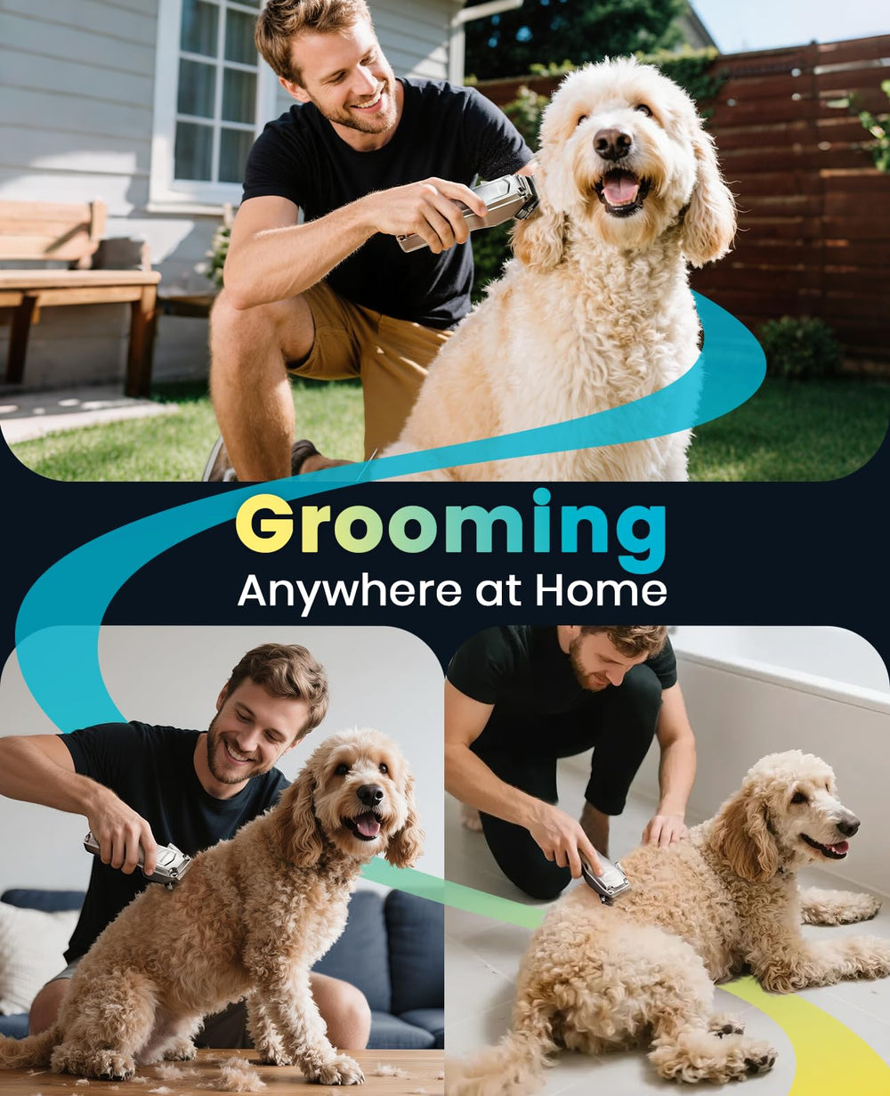 Oneisall dog clippers detachable blade design for easy cleaning and maintenance.