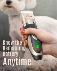 Oneisall dog clippers with six length settings for versatile cuts