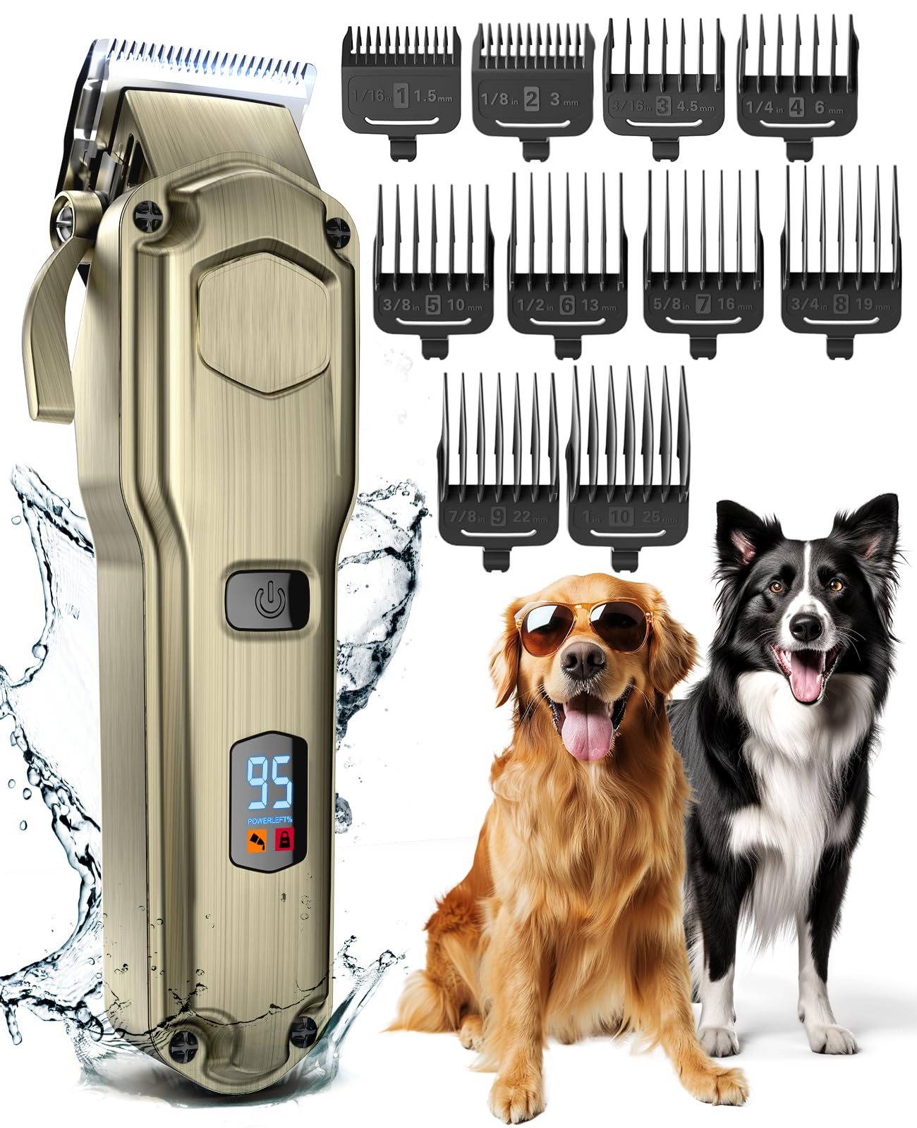 Oneisall dog clippers with heavy coat focus for at-home grooming efficiency