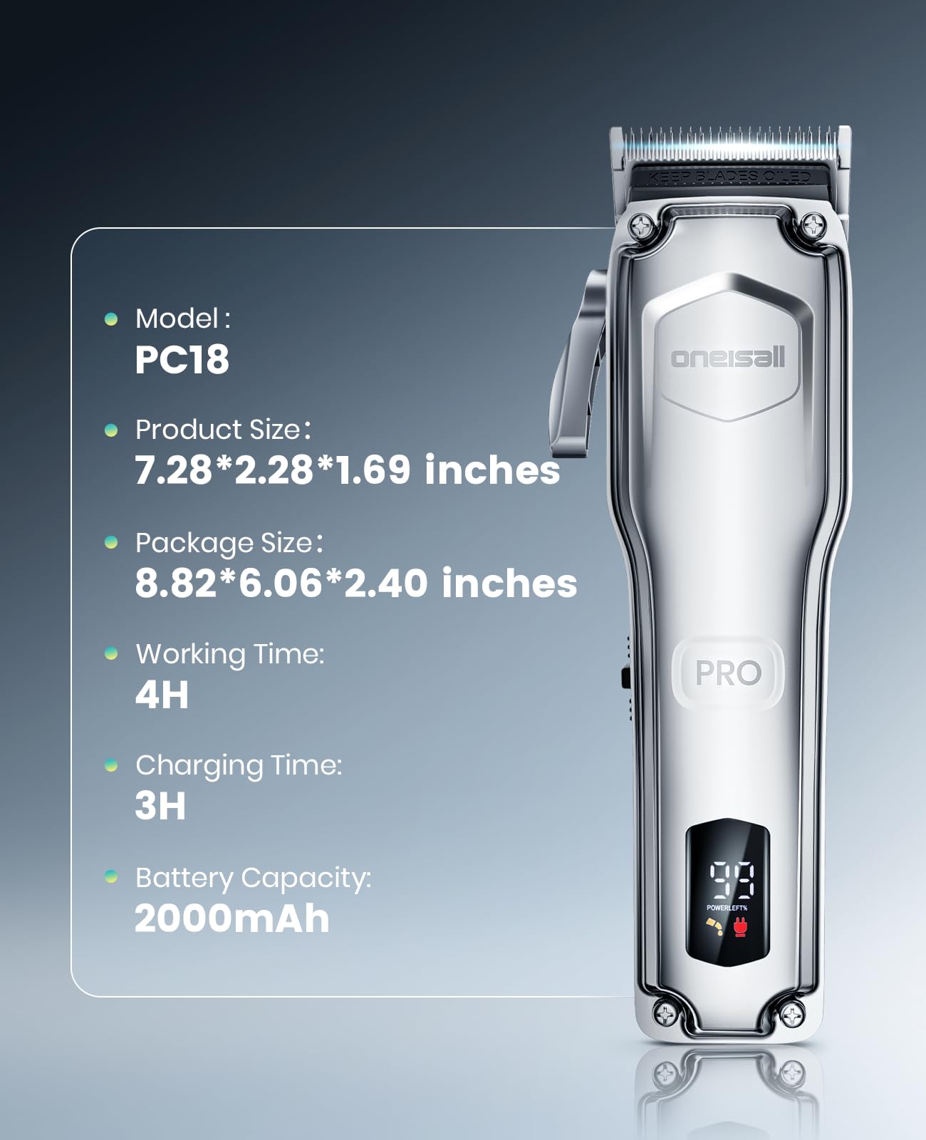 Oneisall dog clippers suitable for multi-dog households and frequent grooming.