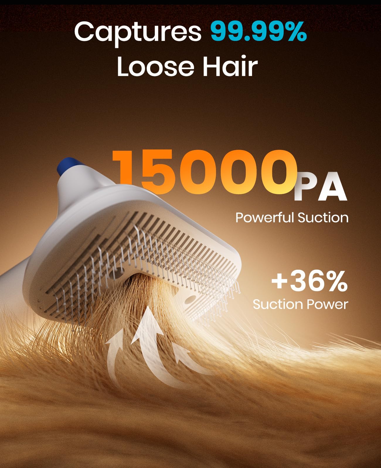 oneisall de-shedding brush helps reduce shedding between sessions.