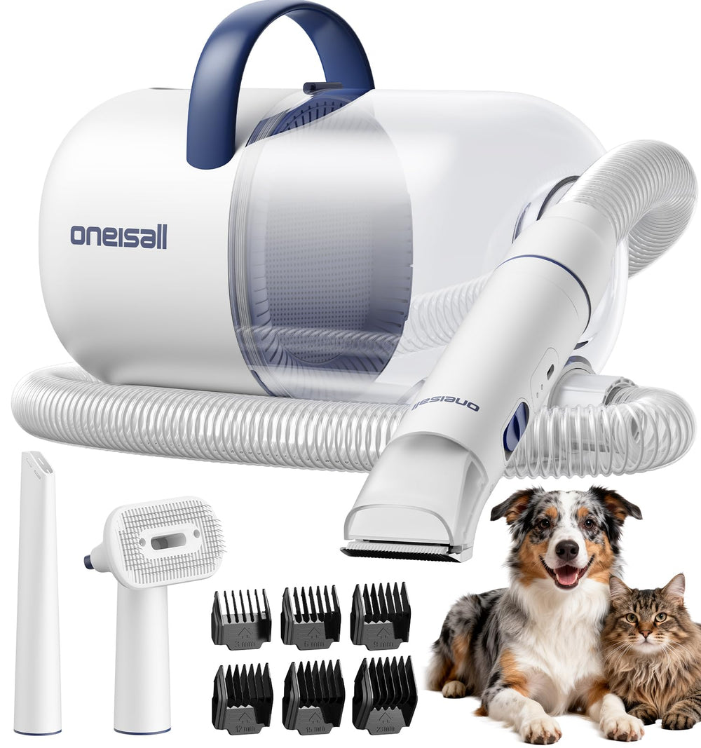 oneisall dog grooming vacuum front view for home grooming