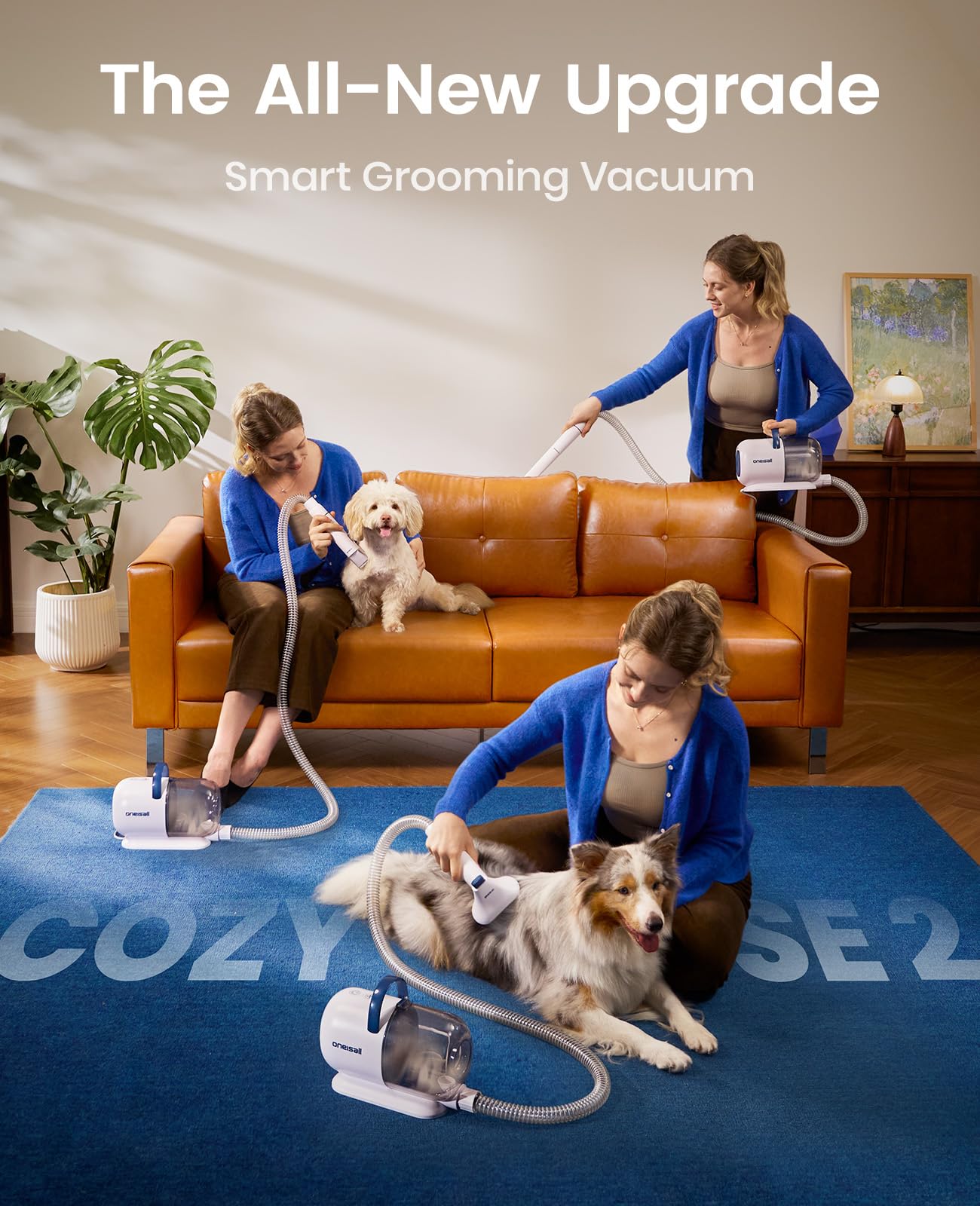 oneisall grooming kit includes six tools for a complete at-home routine.