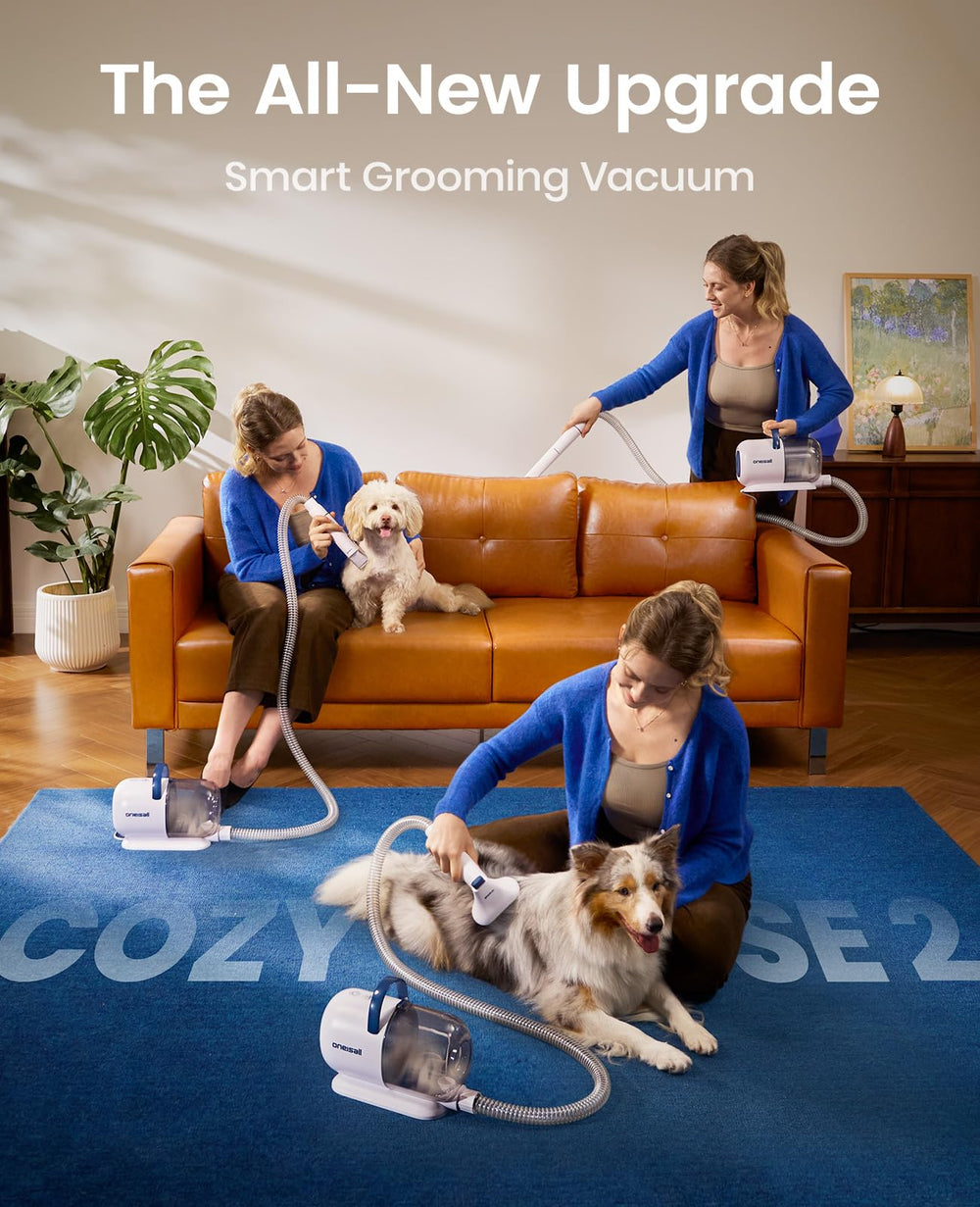 oneisall grooming kit includes six tools for a complete at-home routine.
