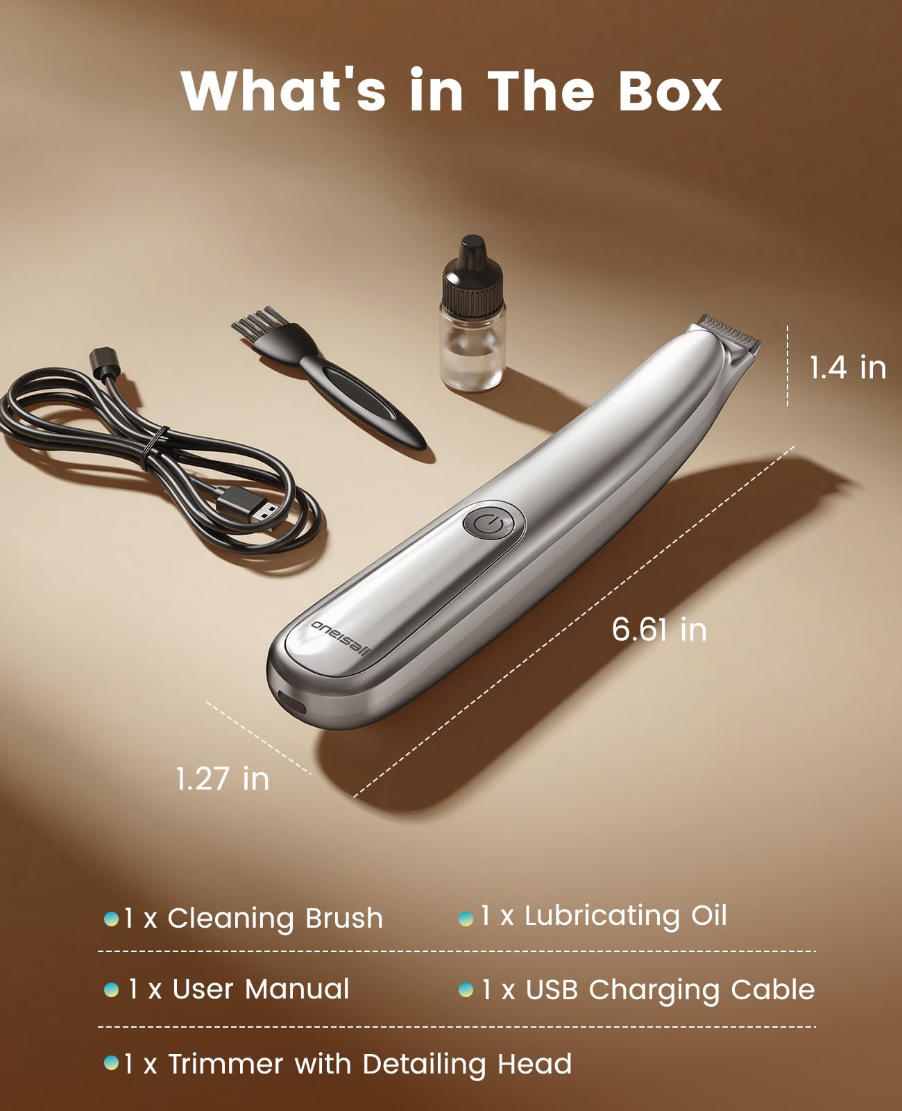 Oneisall trimmer used to groom ears and paws accurately