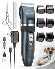 oneisall dog shaver clippers low noise operation for peaceful grooming