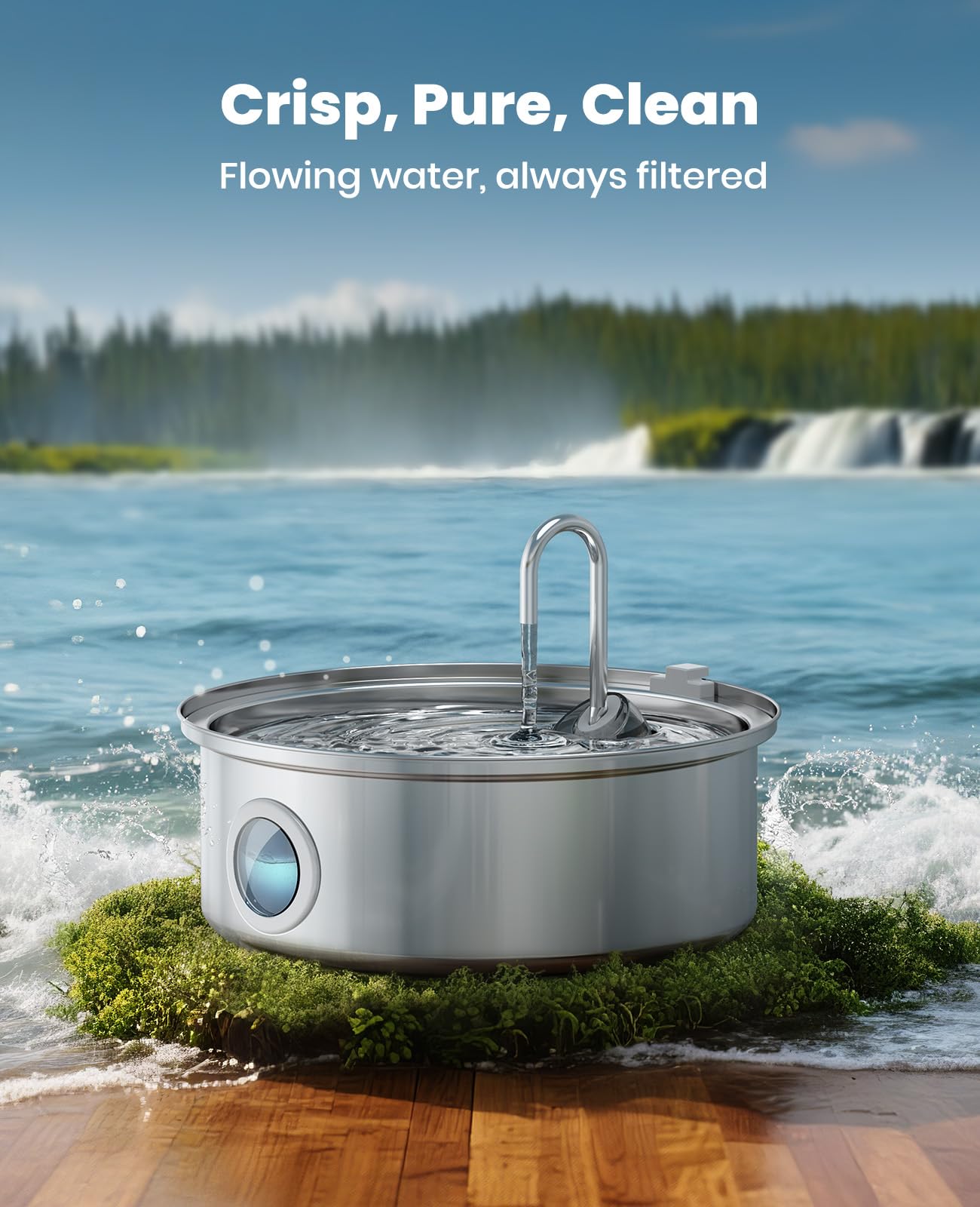 oneisall ultra-quiet pump keeps noise under 25dB for peaceful homes