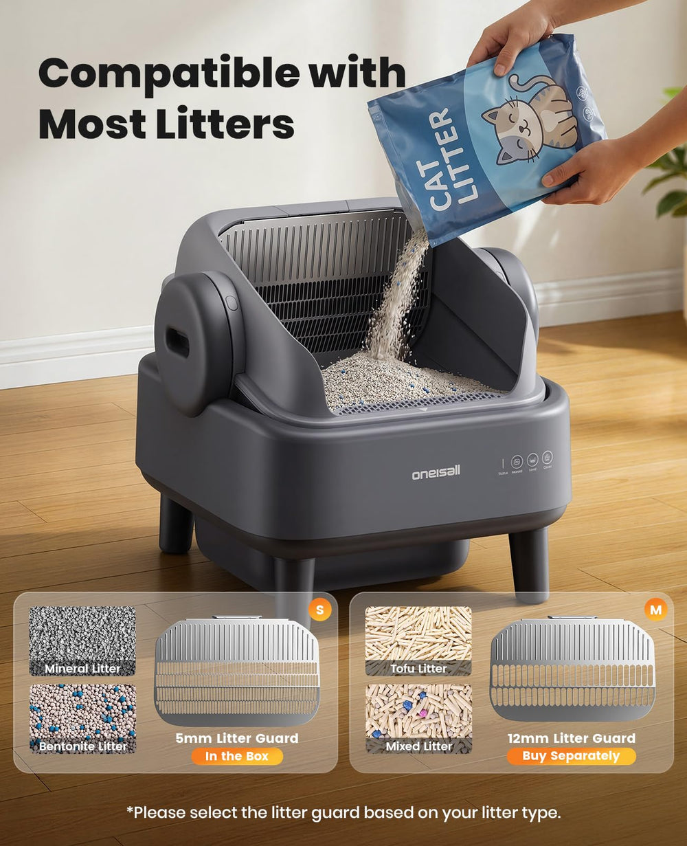 oneisall Ease S1 supports cats up to 30 lb in multi-cat homes