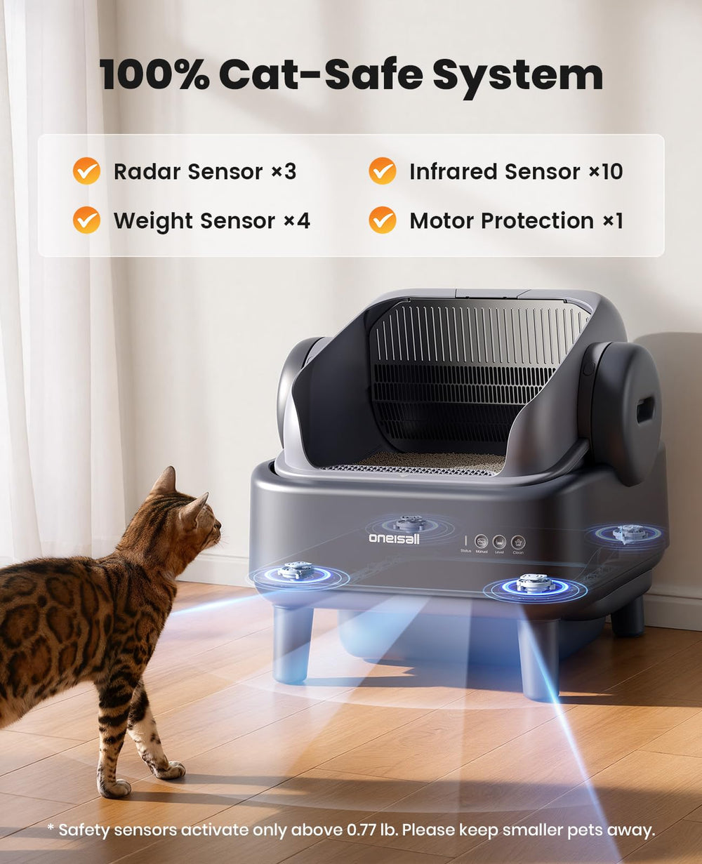 oneisall Ease S1 large-tray space for comfortable visits