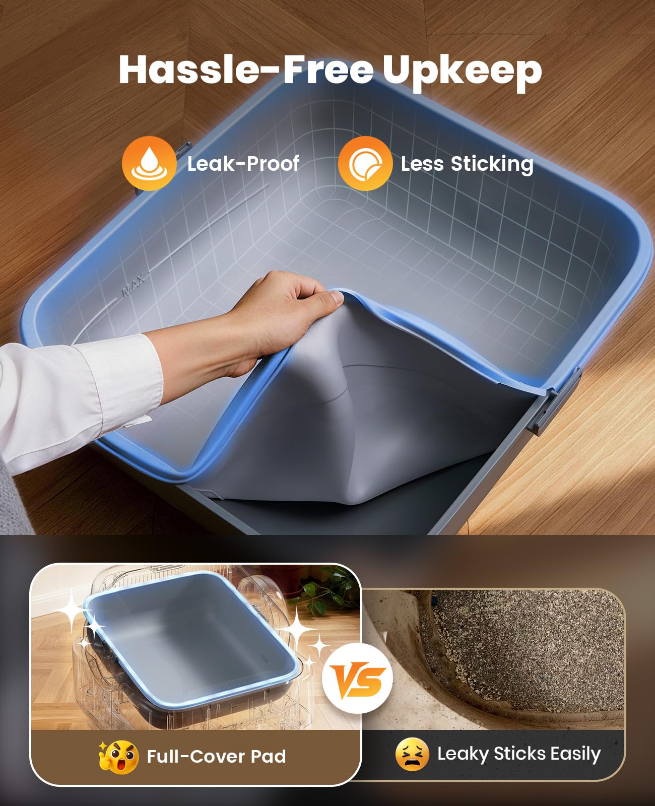 oneisall Ease S1 stainless-steel guard ensures precise scooping